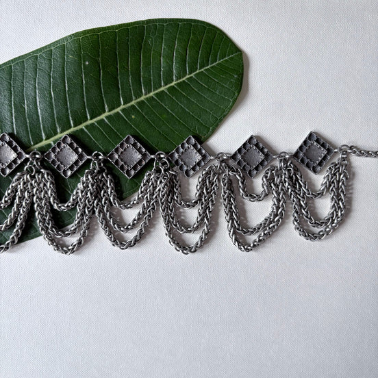 Maniratna Chain Choker Necklace