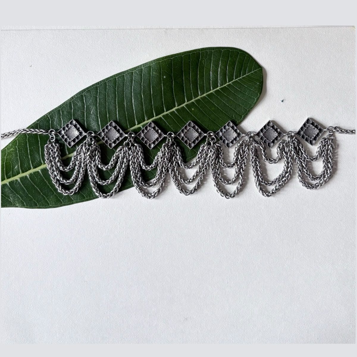 Maniratna Chain Choker Necklace