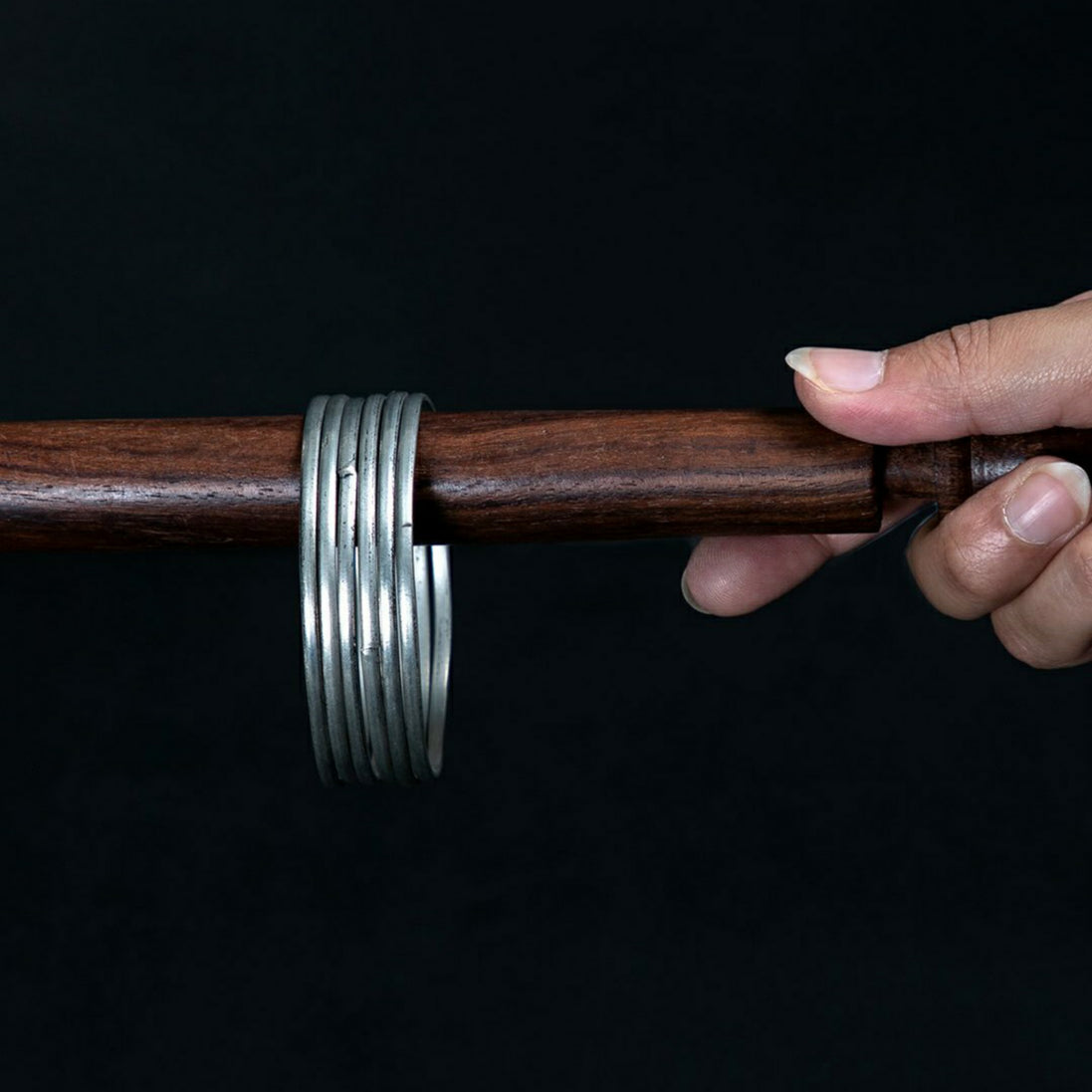 Unornamented Bangles (Set of 6) image 0