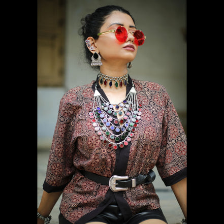 Drop Glasswork Earrings image 2