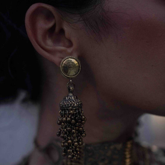 Ghunghru Jhoomar Earrings image 1