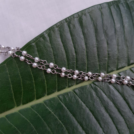 Pearl Line Anklet image 1
