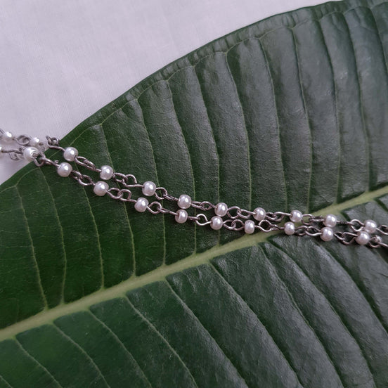 Pearl Line Anklet image 1