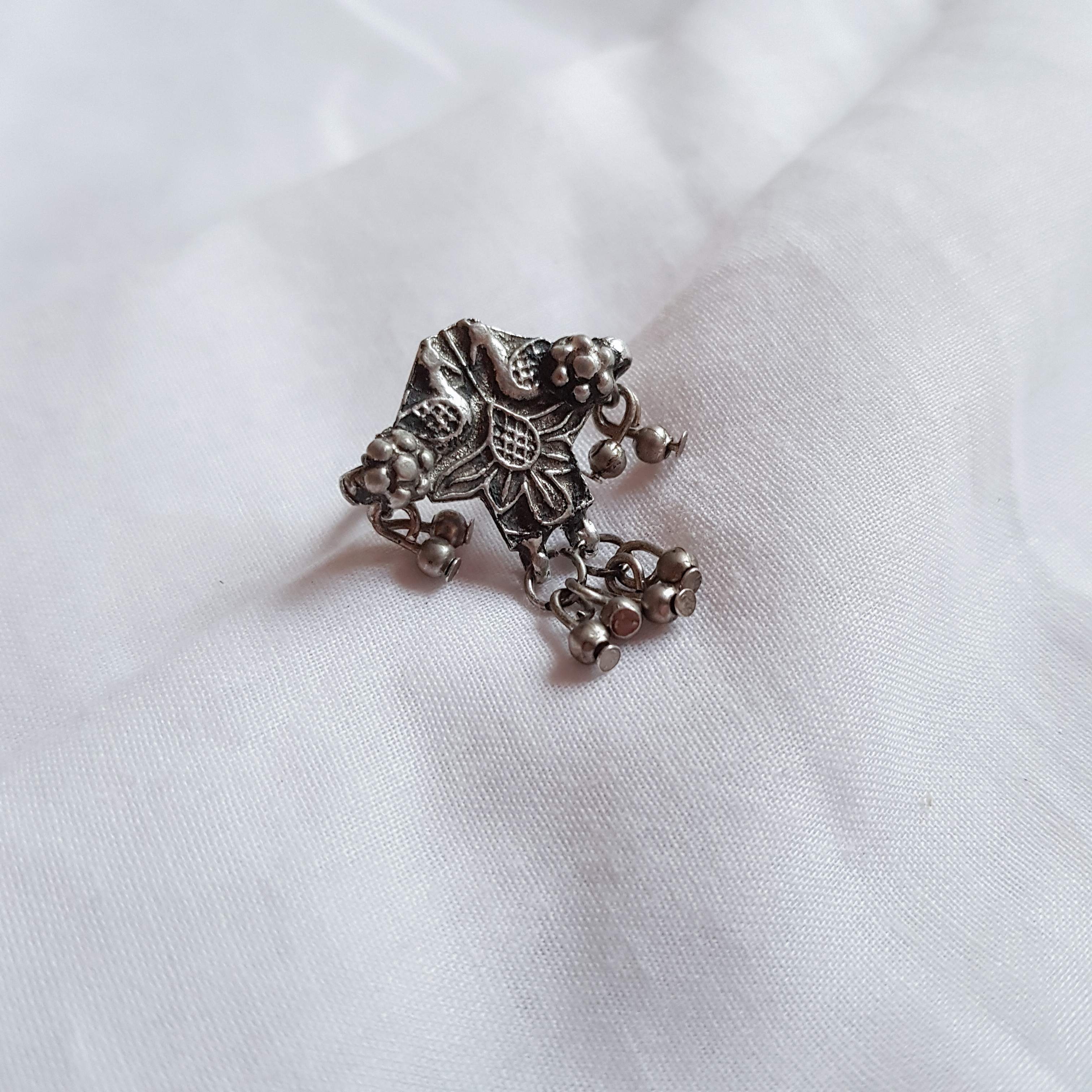 White Peacock Ring image 0