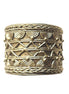 Tribhuja Brass Bangle