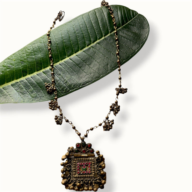 Vintage Kutchi Bead Necklace