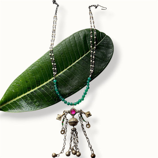 Vintage Kutchi Stone Necklace
