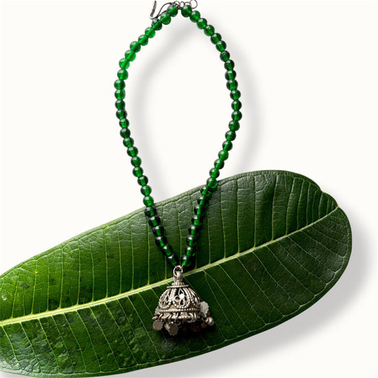 Jhumkha Bead Necklace