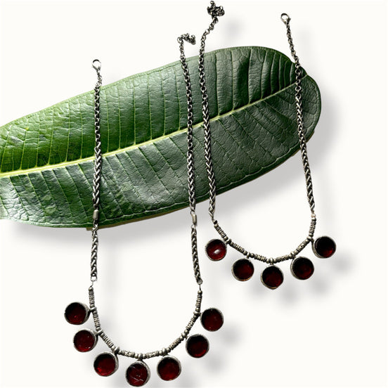 Glass Chain Necklace