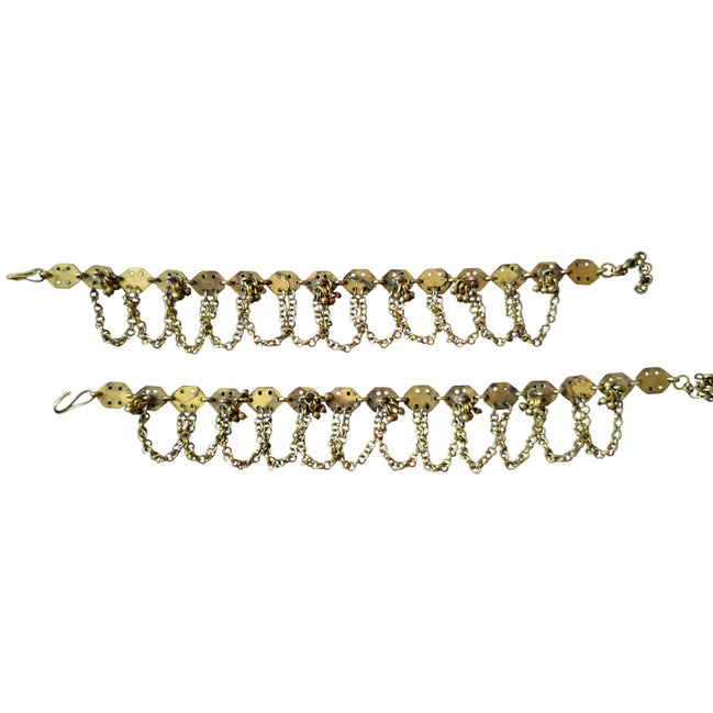 Gold Bead Anklet