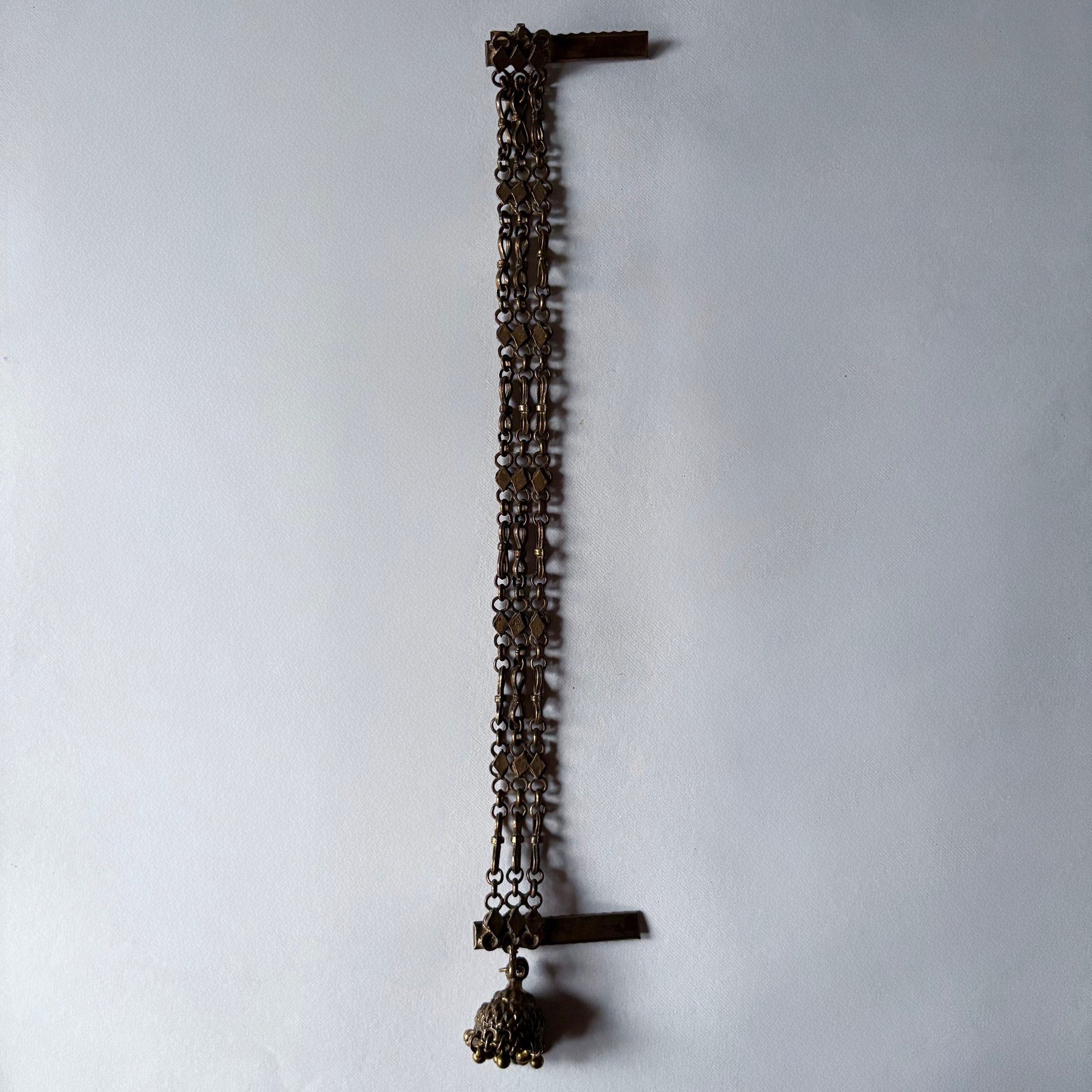 Gold Bead with Jhumkha Hair Pin