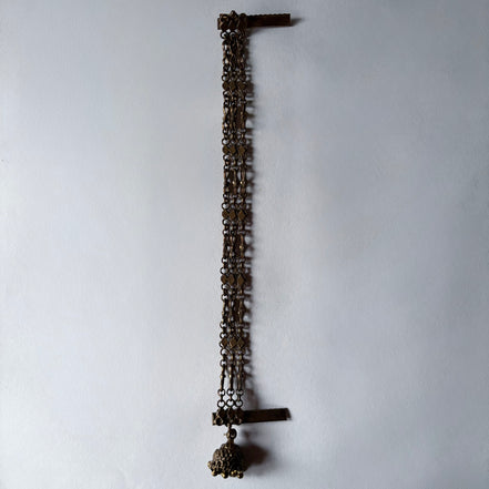 Gold Bead with Jhumkha Hair Pin