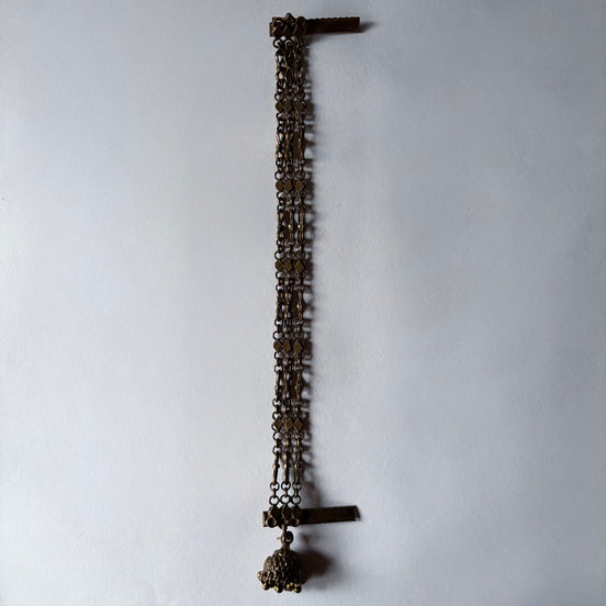 Gold Bead with Jhumkha Hair Pin