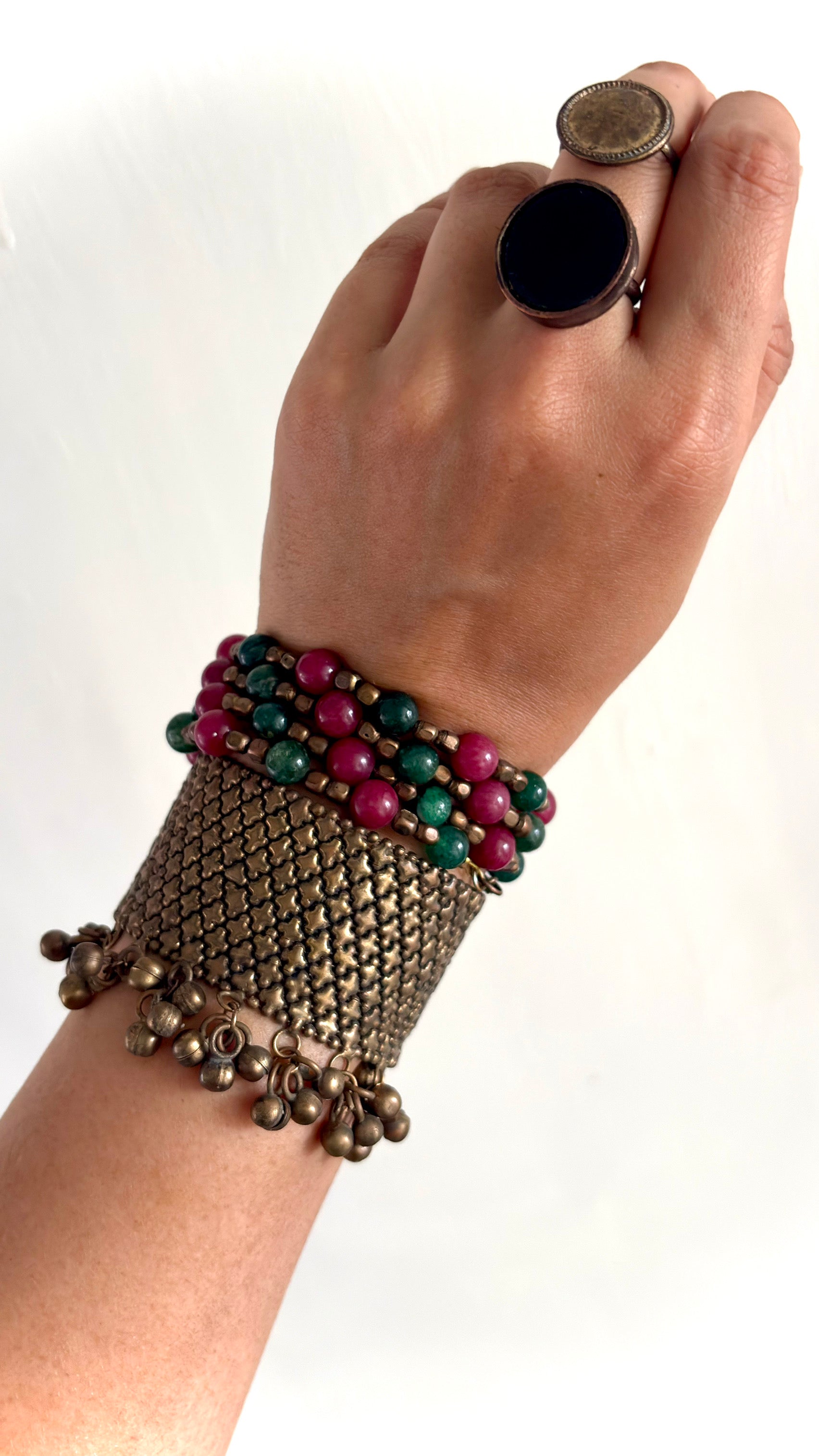 Gold Studded Bracelet