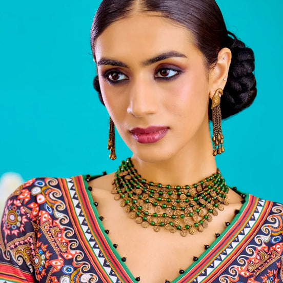 Dangling Peacock Earrings