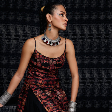 Paisa Glass Choker