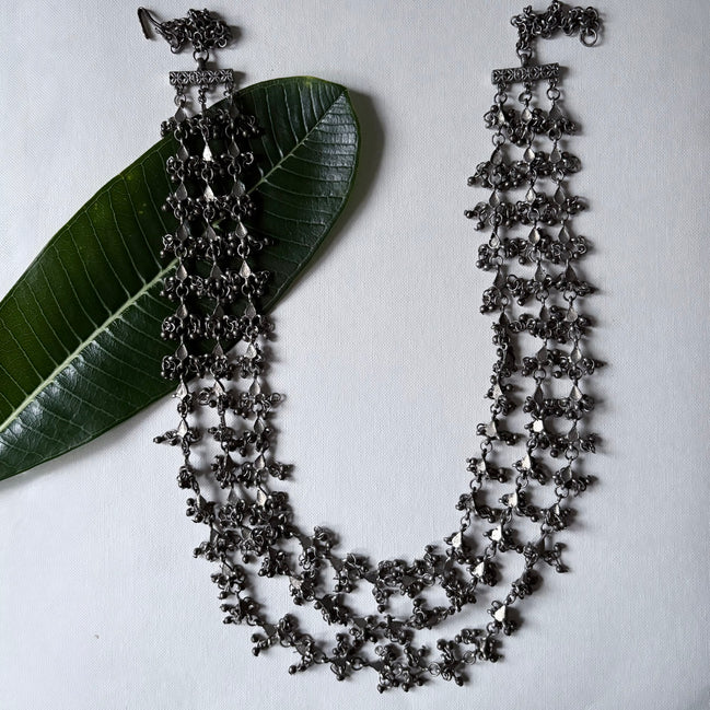 Silver Drop Necklace