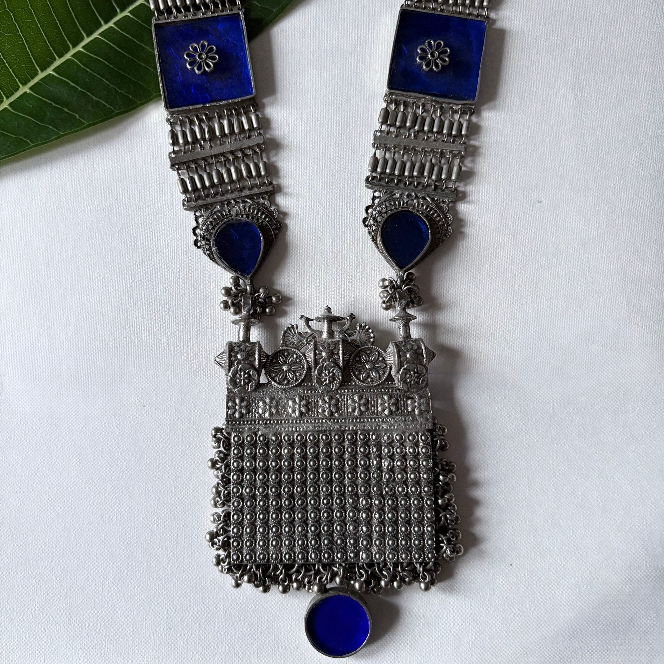 Royal Peacock Haar Necklace