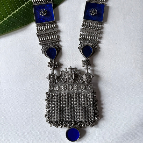 Royal Peacock Haar Necklace