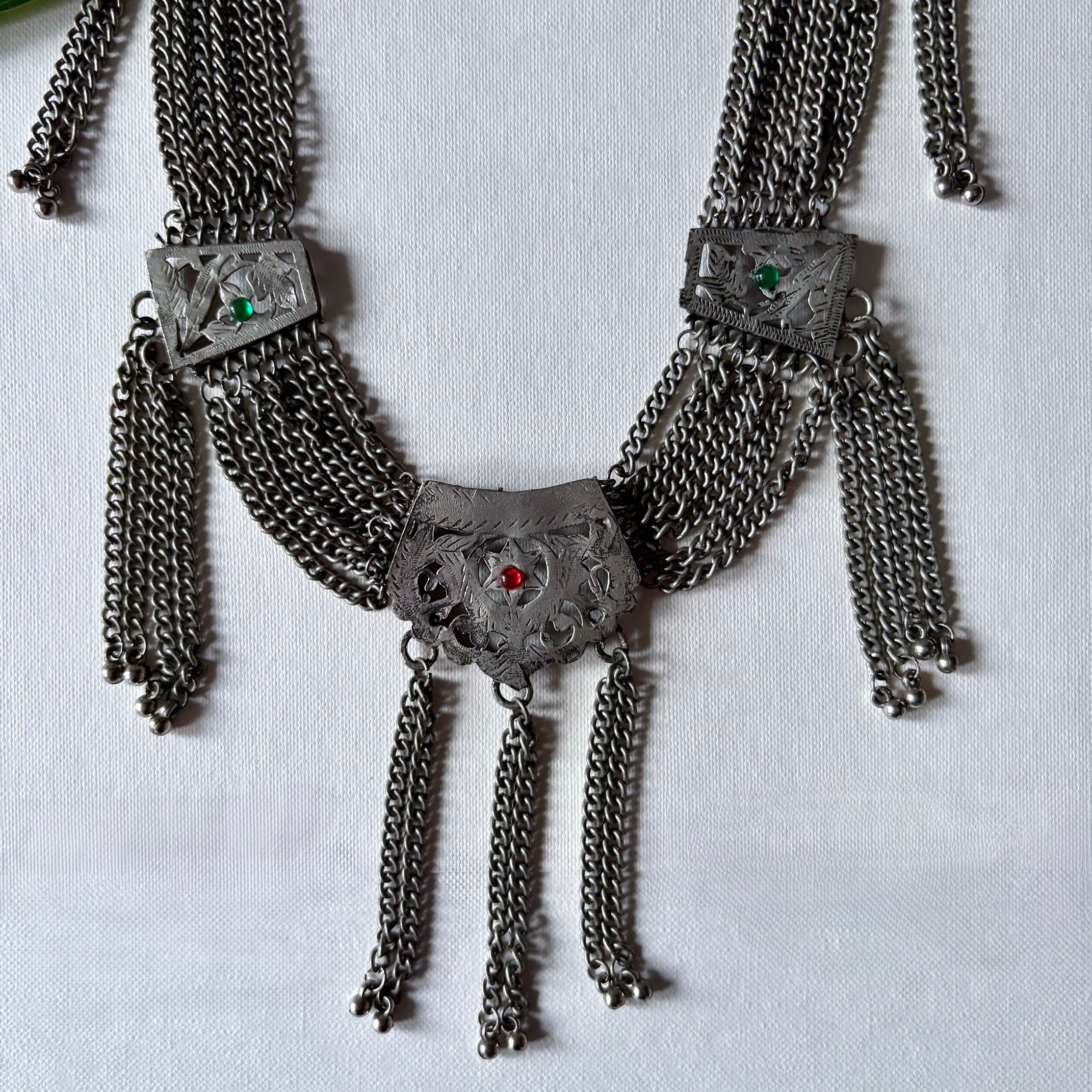 Turkmen Carved Necklace