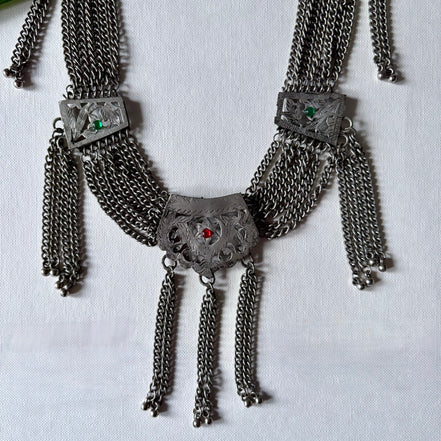 Turkmen Carved Necklace