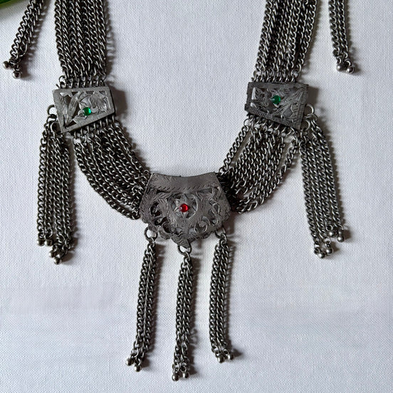 Turkmen Carved Necklace