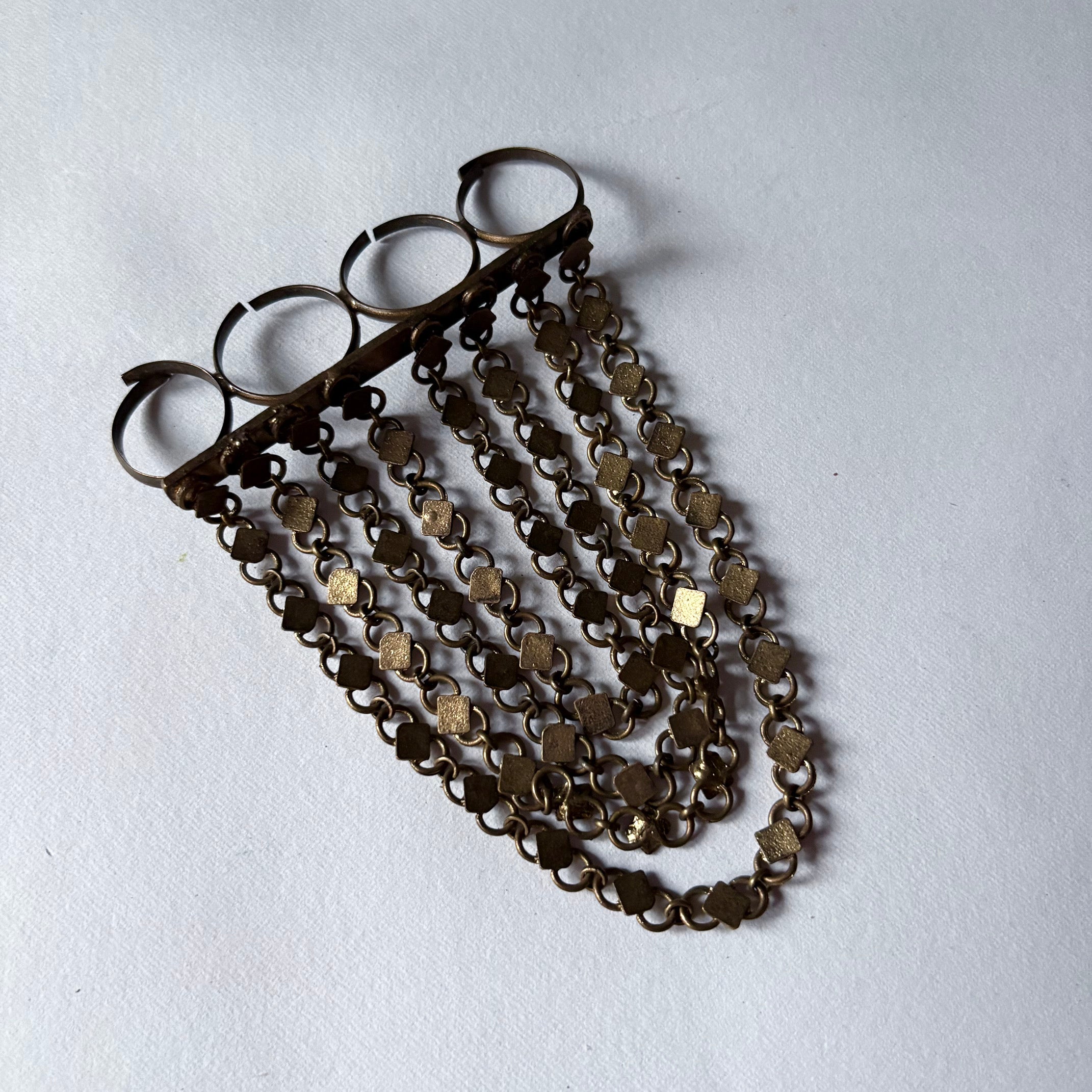 Oversized Gold Diamond Ring