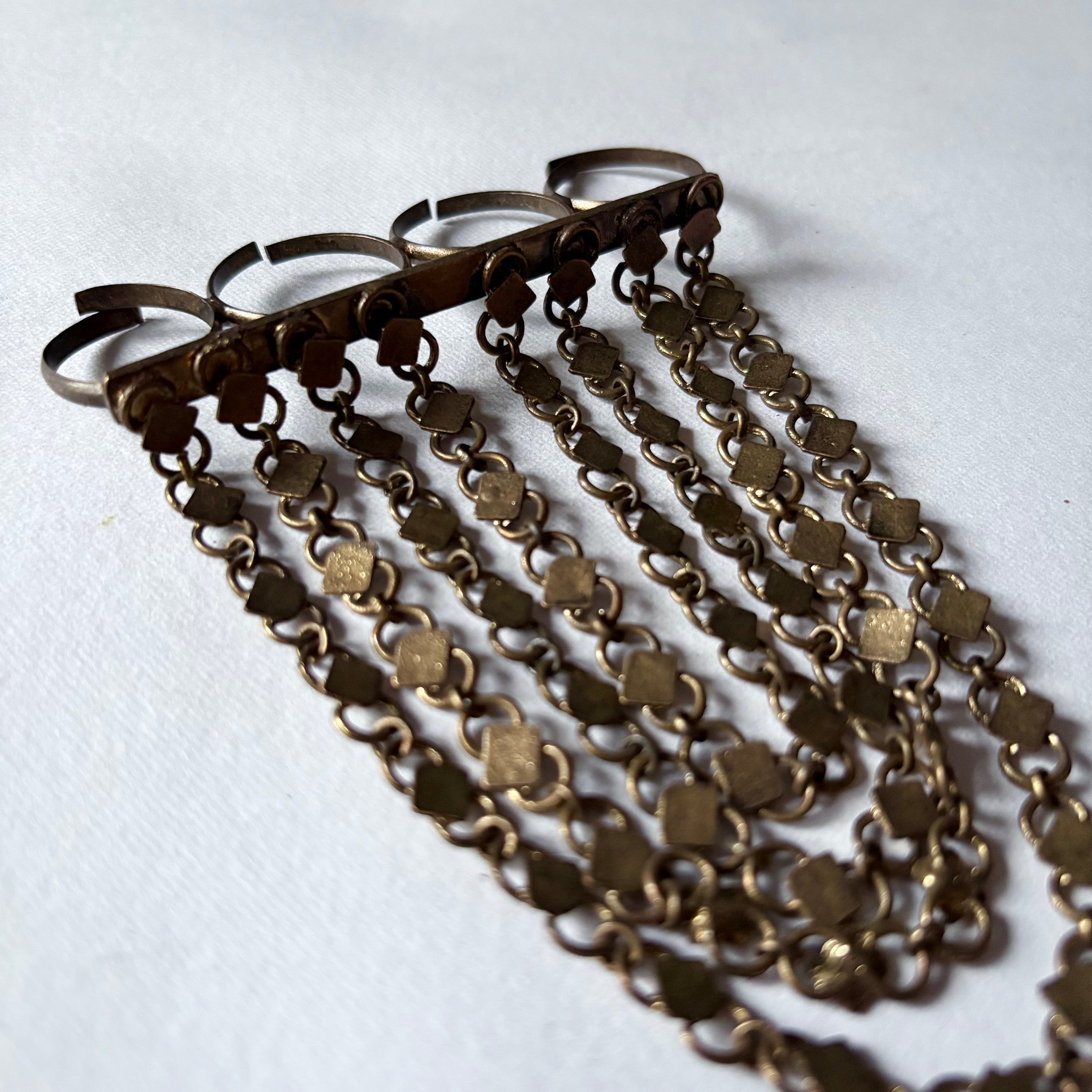 Oversized Gold Diamond Ring