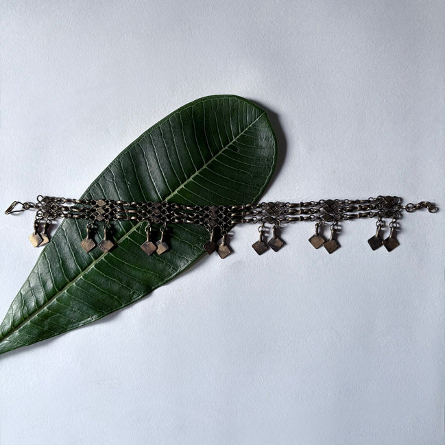 Gold Drop Choker Necklace