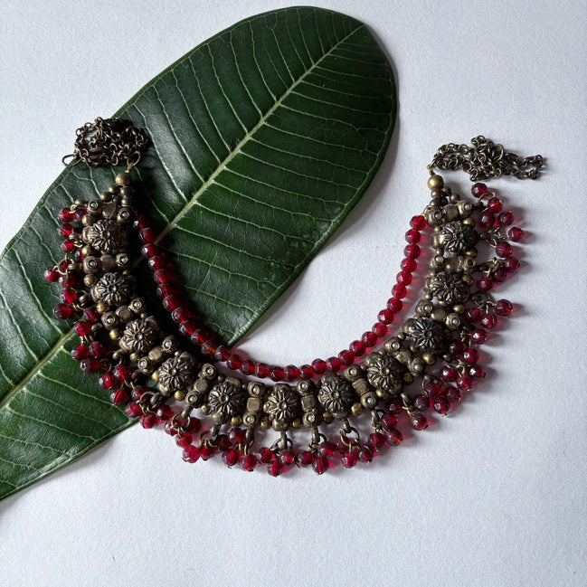 Rajawadi Ruby Necklace