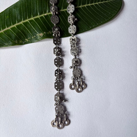 Oversized Crater Dot Earrings