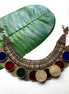 Paisa Choker with Glasswork Necklace