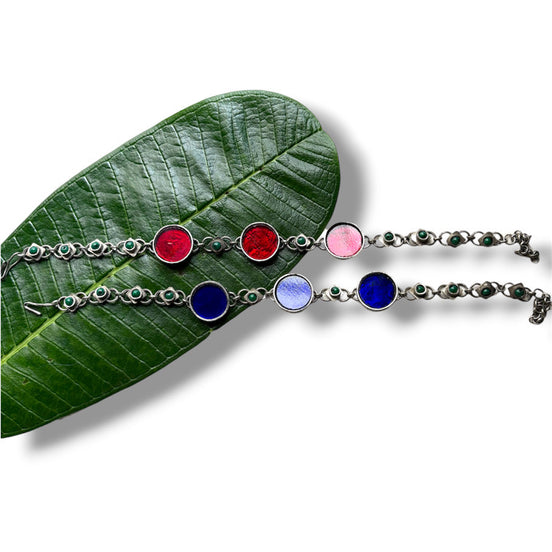 Aztec Glass Choker