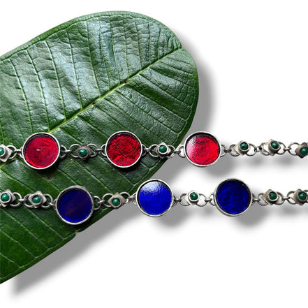 Aztec Glass Choker
