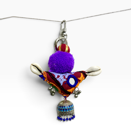 Upcycled Kutchi Charm
