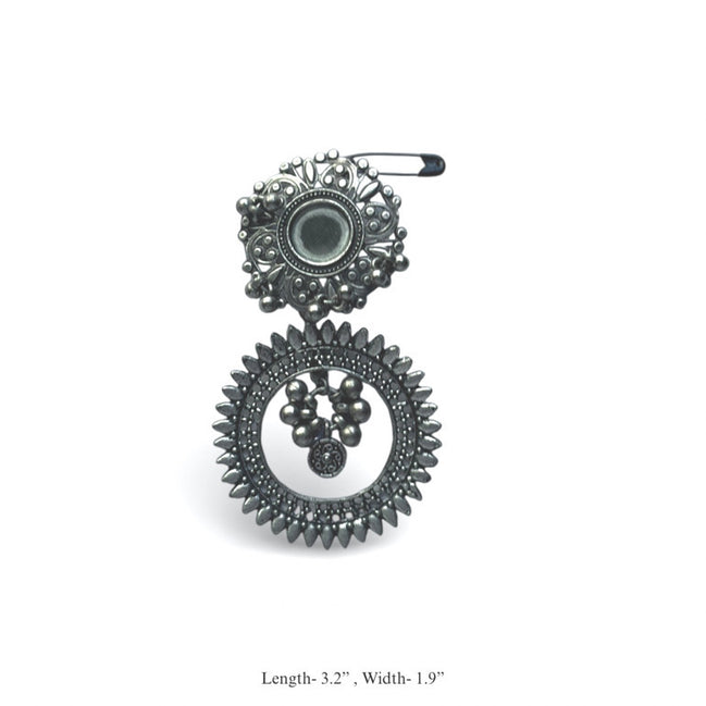 Medium Long Safety Pin Brooch