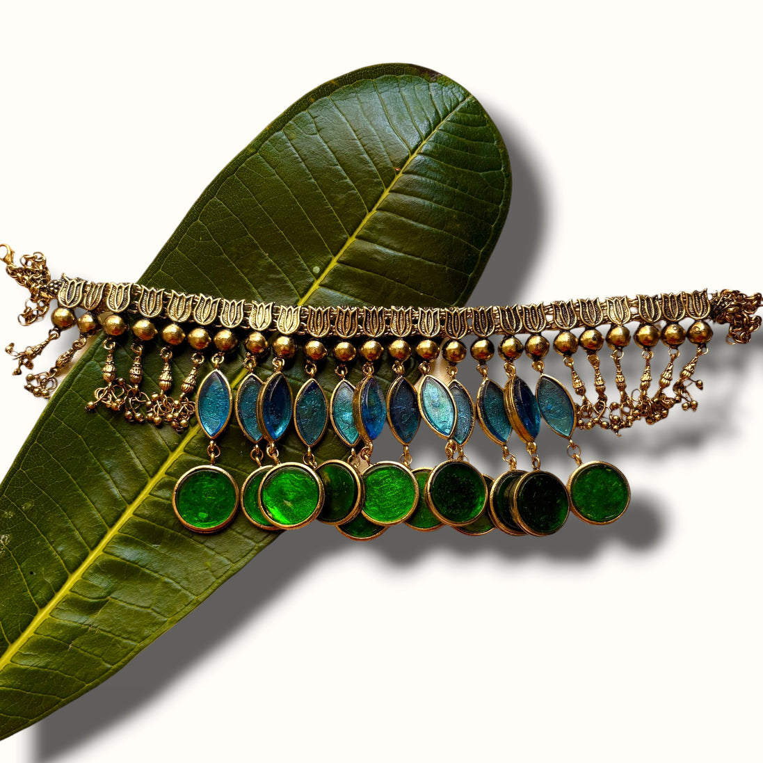 Kamal Morpankh Chinchpeti Necklace