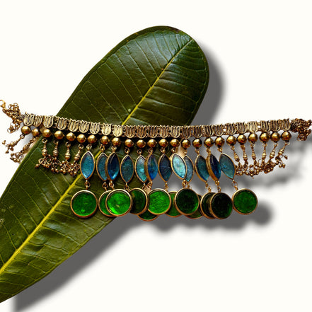 Kamal Morpankh Chinchpeti Necklace