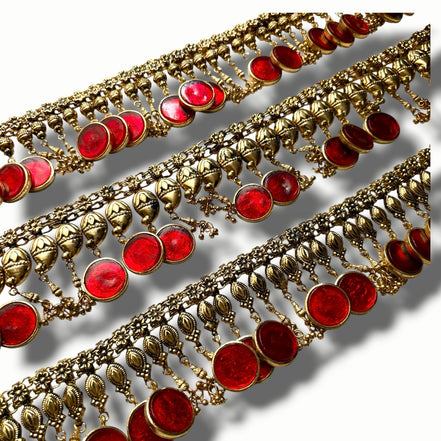 Phool Kunku Necklace