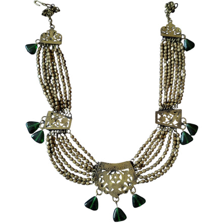 Carved Bead Necklace