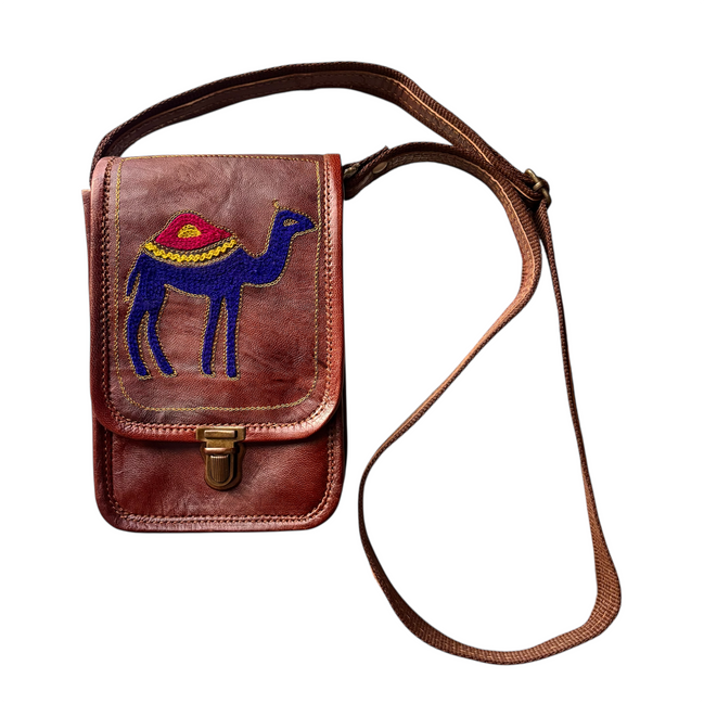 Leather Embroidered Bag4