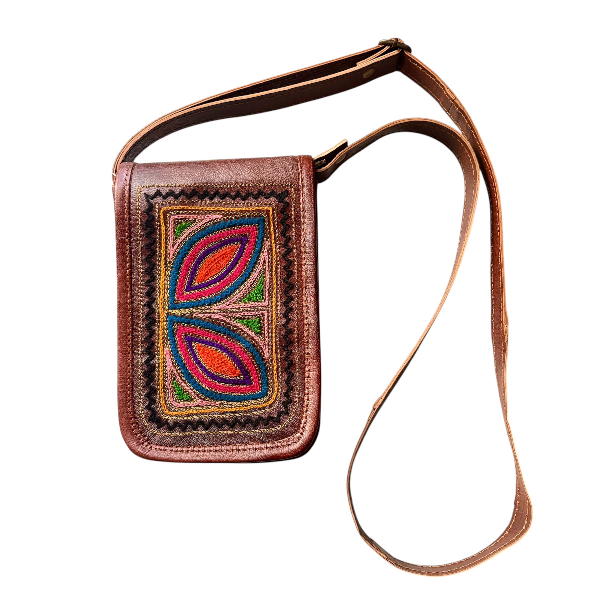 Leather Embroidered Bag6