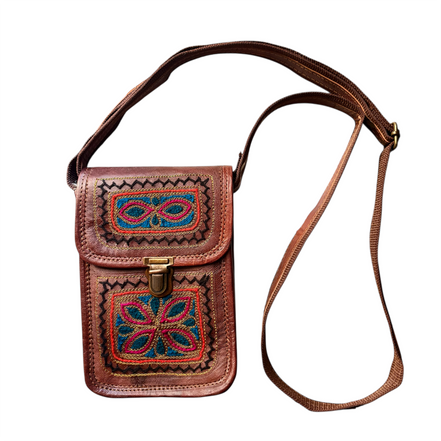 Leather Embroidered Bag12