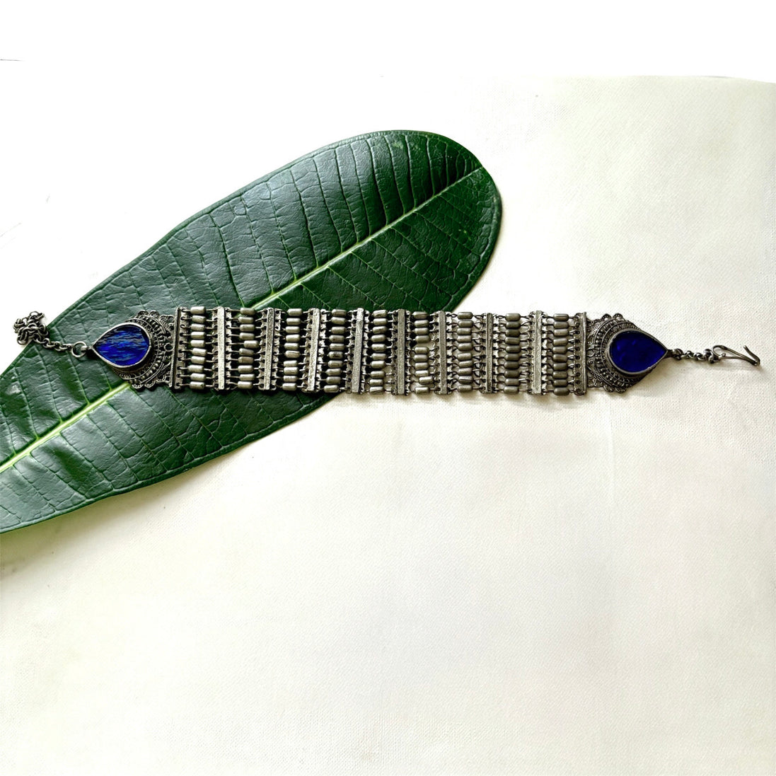 Pipe Bead Choker Necklace