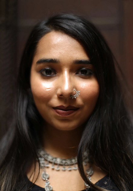 Drop Flower Septum Ring