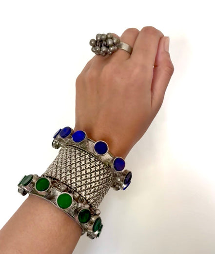 Silver Studded Bracelet