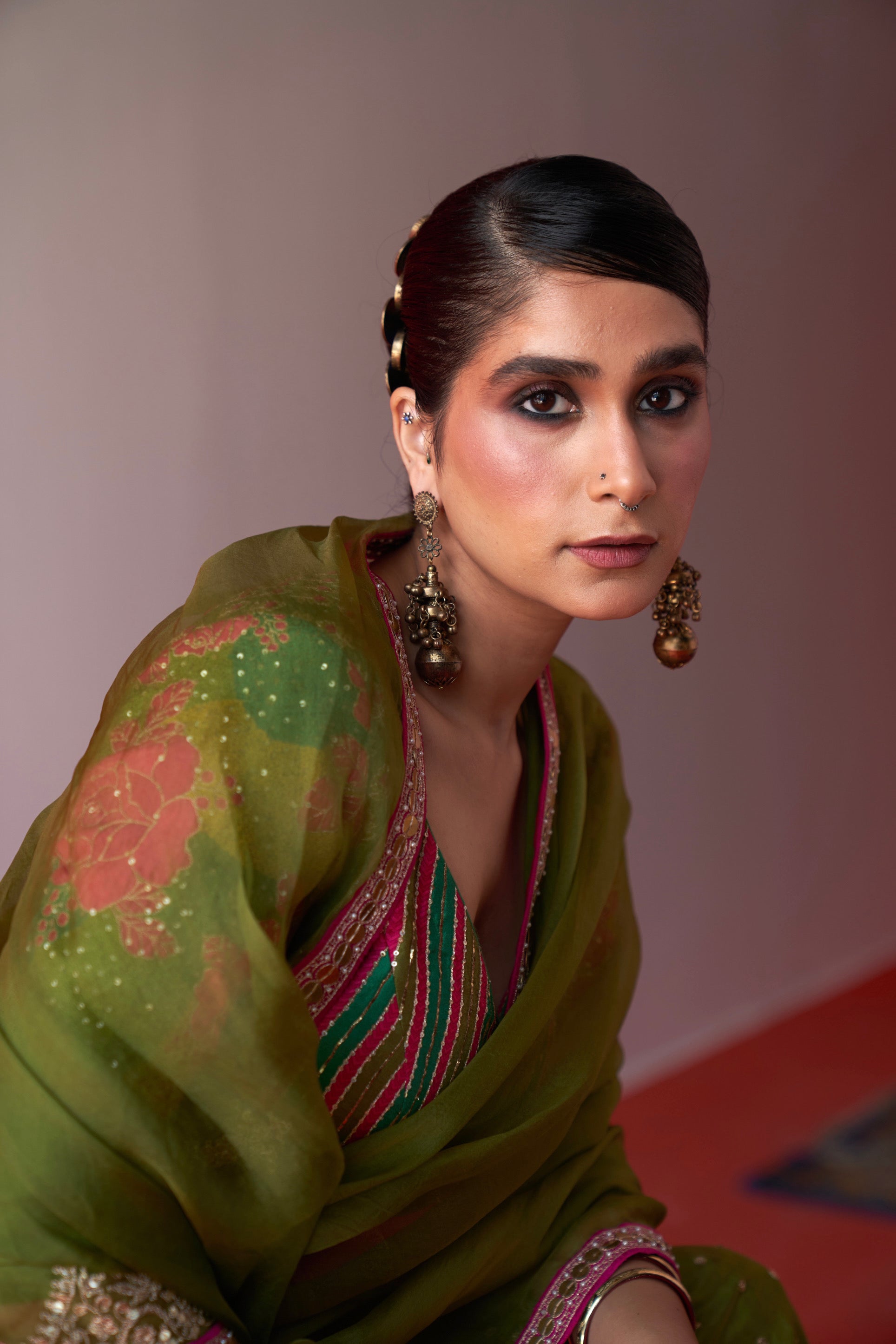 Golden Ball Earrings