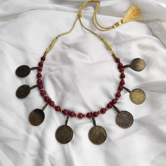Coin Stone Necklace image 0