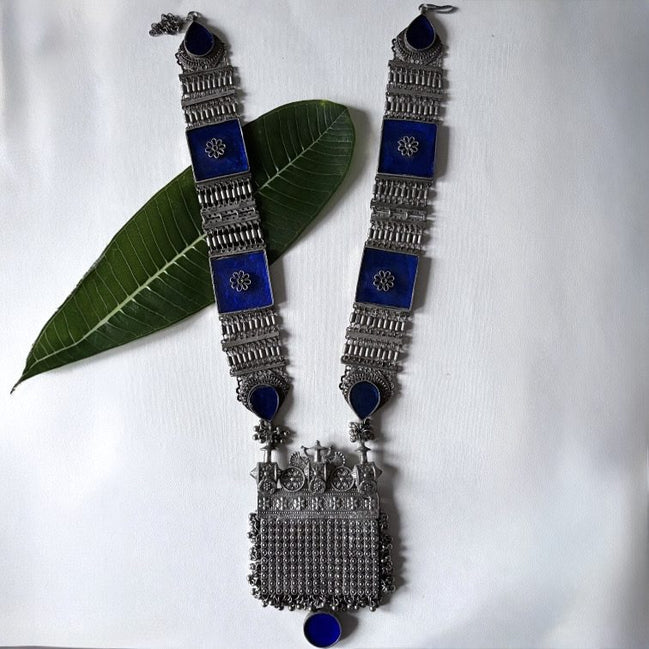 Royal Peacock Haar Necklace
