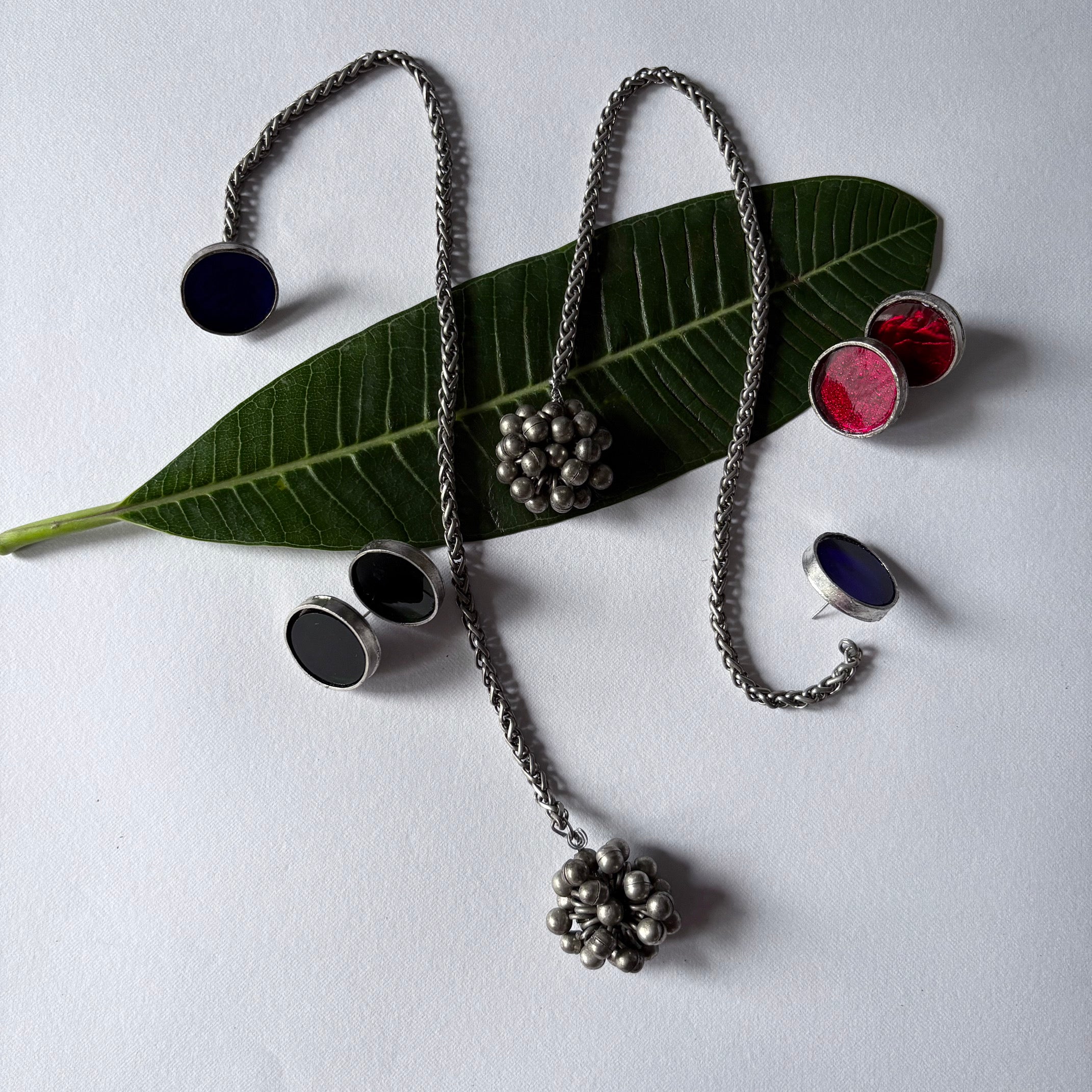 Oversized Ghunghru Drop Earrings